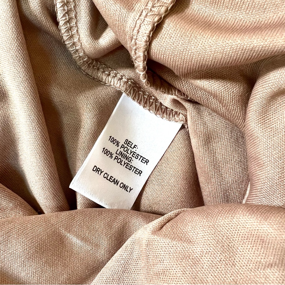 NWOT Lulus Heavenly Hues Taupe Maxi Dress - Picture 13 of 16